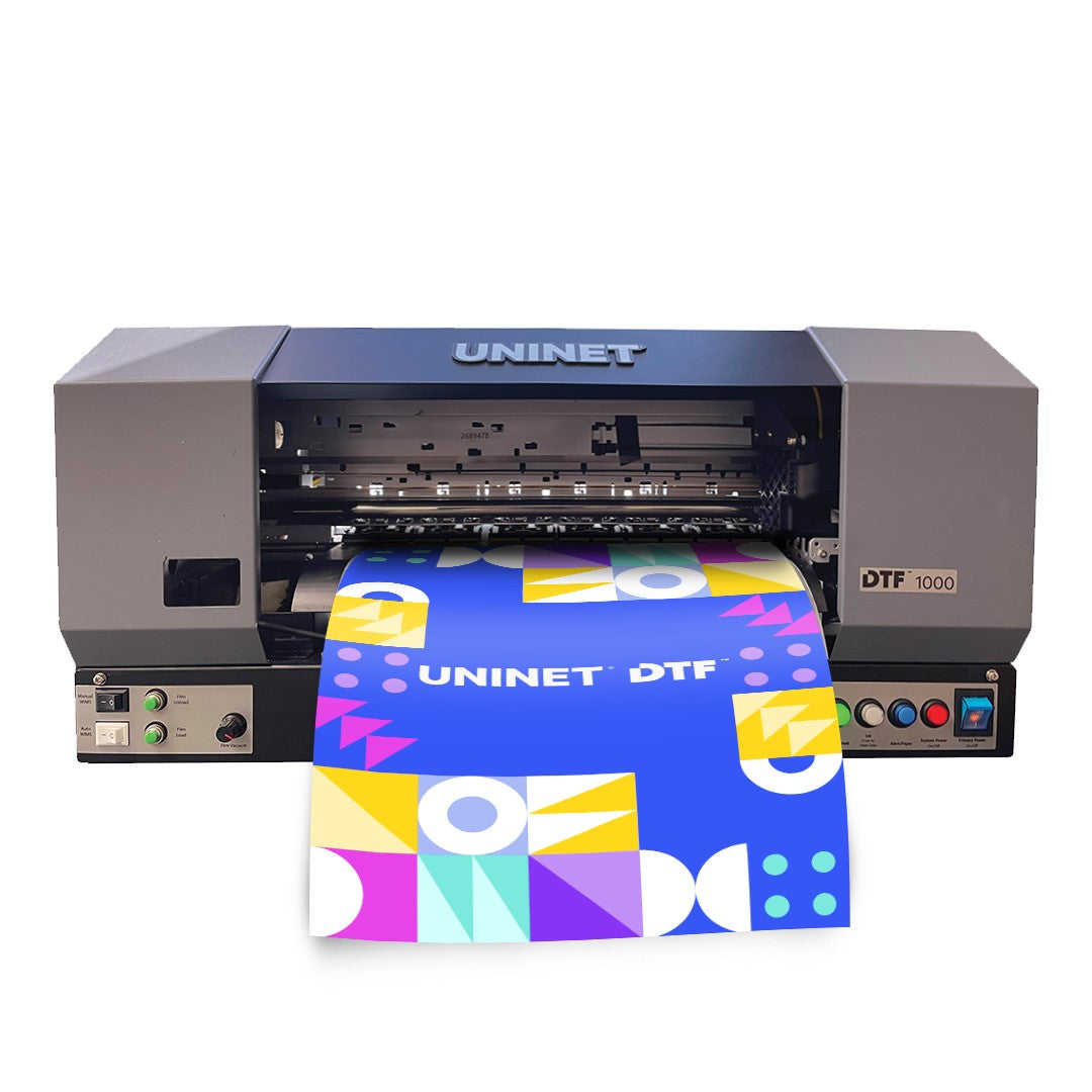 Uninet 1000 Roll Fed DTF Printer (Includes Training, Starter Package, 1Yr Warranty)