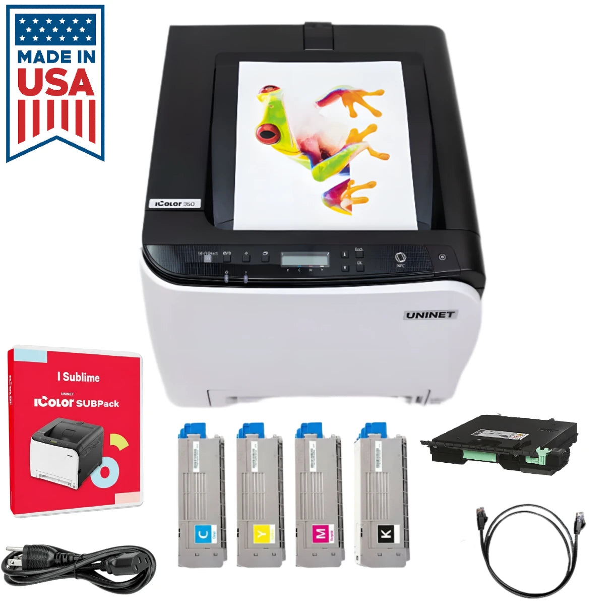 Uninet IColor 350 Digital Laser Dye Sublimation Printer 120V