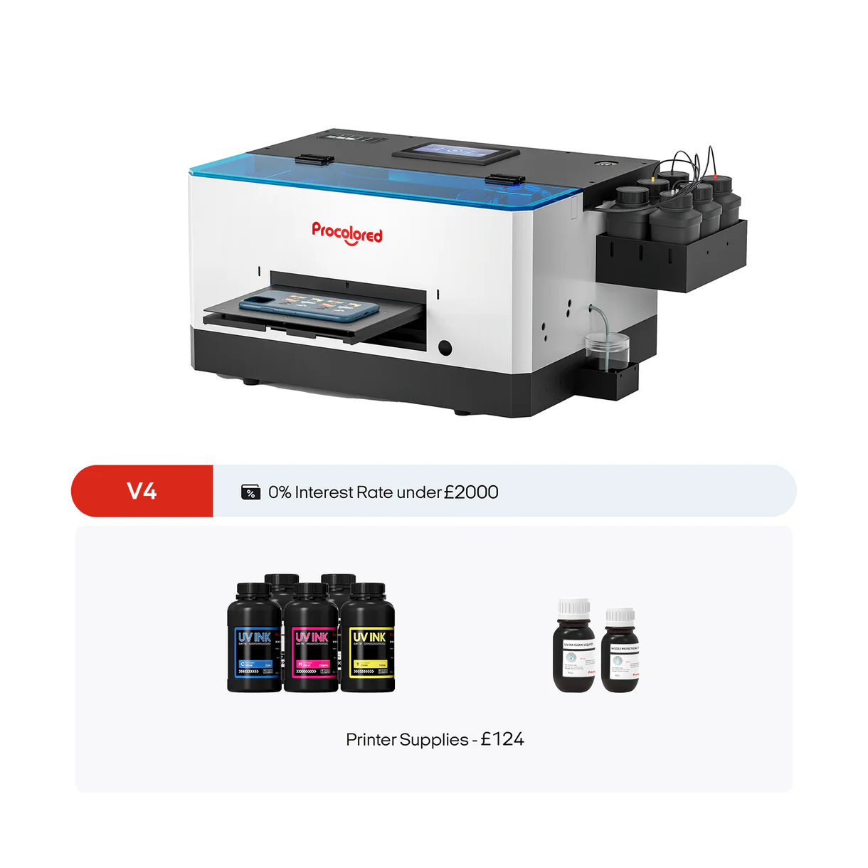 Procolored V4 UV Printer A5 L800