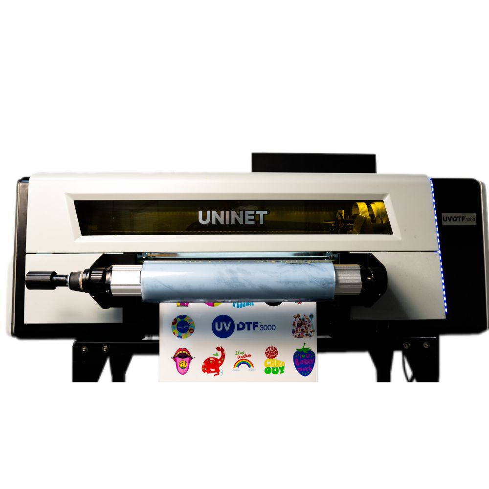 Uninet 3000 UV DTF Printer 17” Print Width 120v (Includes Training, Starter Bundle, 1 Yr Warranty)