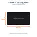Curved 4 by 7 inch cap platen measurement drawing for the Geo Knight DC7AP Digital Combo Heat Press Machine