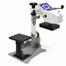 Geo Knight DC8AP heat press with the head swung away from the small lower table