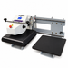 Geo Knight DK20SPT heat press pressing on the left table with the right table open
