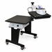 Geo Knight DK25SP heat press with the head swung away from the lower table