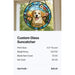 Duplicate glass dog suncatcher sales card for the xTool O1 Omni UV DTF Printer