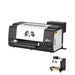 Front-angled panda printer view featuring a dual head dtf printer thumbnail of powder shaker and dryer unit below