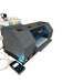 Angled front view of the Uninet DTF 1200 Dual Head Printer with lit interior, top ink bottles and attached control panel