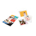Color photo collage and separate personalized prints made with the IColor 650 White Toner Printer