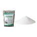 Procolored DTF Adhesive Powder shown as a silver 500G pouch beside a mound of fine white granules