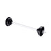 Right-angle studio view of the Procolored 13 Inch DTF Film Roll Holder with stepped black supports