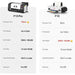 Spec comparison chart of the f13 pro printer against the standard F13 covering speed, weight and output per hour