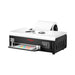Side angle of the procolored l805 dtf a4 printer showing vented body, roll film spindle, and printed transfer