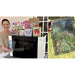 Textured scenic panel and project samples displayed with the xTool O1 Omni UV DTF Printer