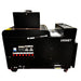 Full side profile with control panel, UNINET logo and powder drawer on the UNINET DTF Powder Applicator with caster wheels