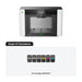 Single UV Standalone xTool O1 Omni UV DTF Printer shown with six CMYKWV ink cartridges