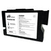 Black UNINET DTF Xpress White Ink 200ml cartridge shown at an angle with WHITE label and warning panel on white