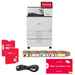Complete bundle for the all in one printer uninet 800 printer with software, CMYW toner boxes, power cord and master class