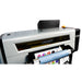 Close-up of the Uninet 3000 UV Direct To Film (DTF) Printer Bundle with Training - 17" carriage window and film roller