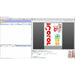IColor ProRIP software screen used in the UNINET White Toner Master Class Training showing a colorful gang sheet layout with print queue tools