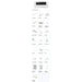Tall package chart for the xTool Apparel Printer with film, inks, tools, cables and maintenance supplies