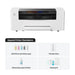 Standalone package at the xTool Apparel Printer price with ink, film, moisturizing liquid and cleaning kit