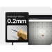 Tiny pin placement screen shows 0.2 mm camera positioning for xTool F2 Ultra Color Engraving